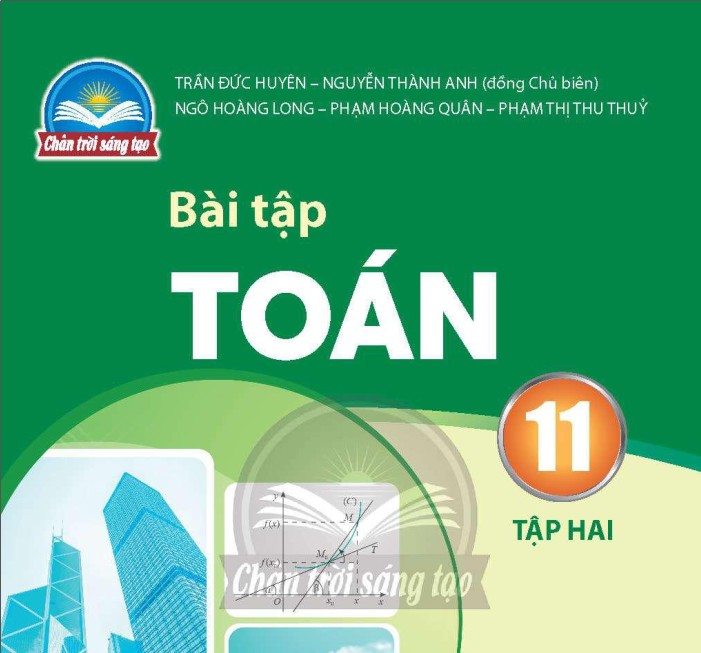 SÁCH BÀI TẬP TOÁN 11 TẬP 2 CHÂN TRỜI SÁNG TẠO Miễn phí